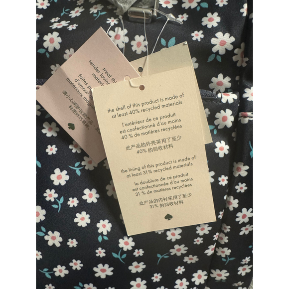 Kate Spade Jae Baby Bag / Diaper Tote – Navy Floral Print | NWT - Picture 6 of 11